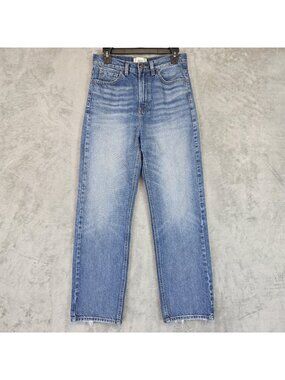BDG Cowboy Jean High Rise Straight Jeans Womens 28 Blue Medium Wash Denim